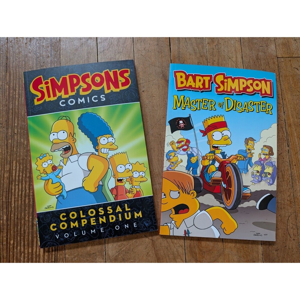The Simpsons - Colossal Compendium Volume One & Bart Simpson Master of Disguise